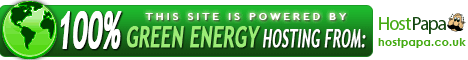 Powered by HostPapa 100% Green Energy