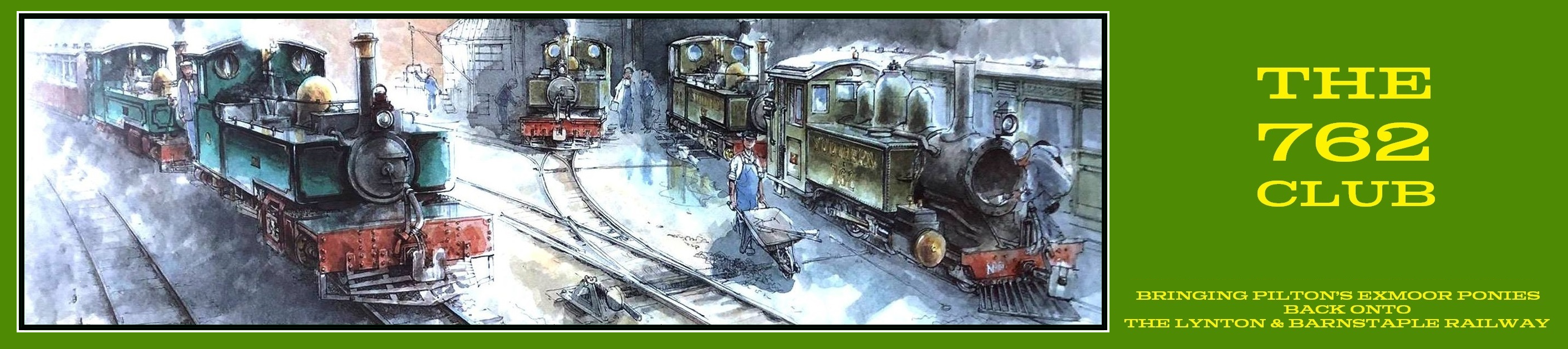 Detail from 'Exmoor Ponies' by Eric Leslie (c) 1998